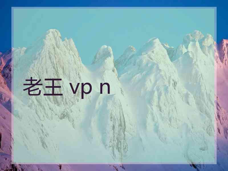 老王 vp n